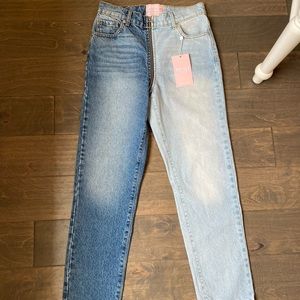 NWT Yin yang jeans